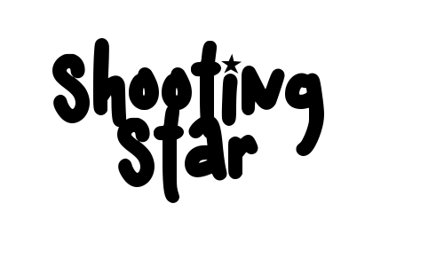 Shooting Star Font