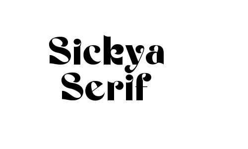 Sickya Serif Font
