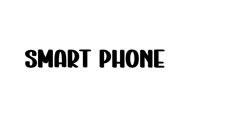 Smart Phone Font