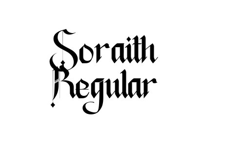 Soraith Regular Font