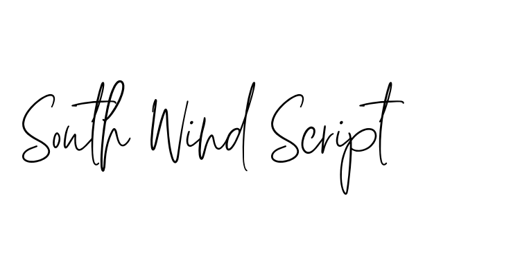 South Wind Script Font