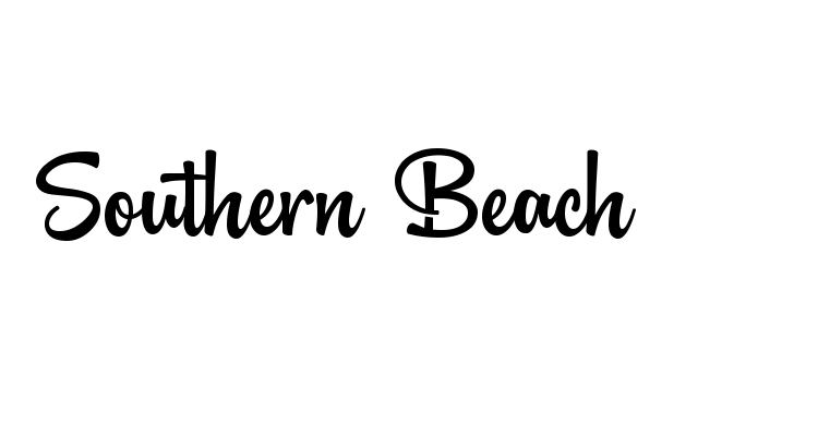Southern Beach Font