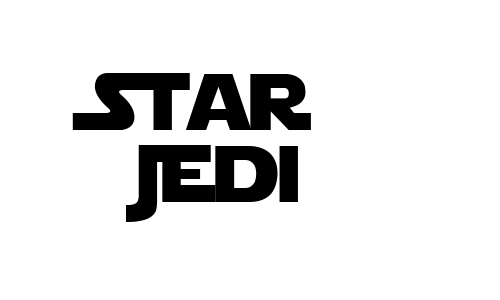 Star Jedi Font