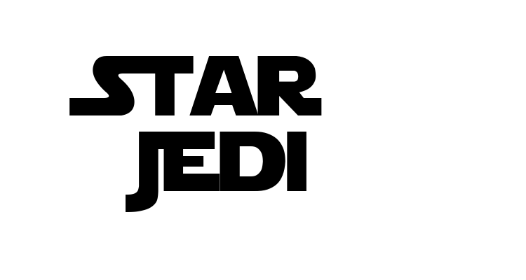 Star Jedi Font