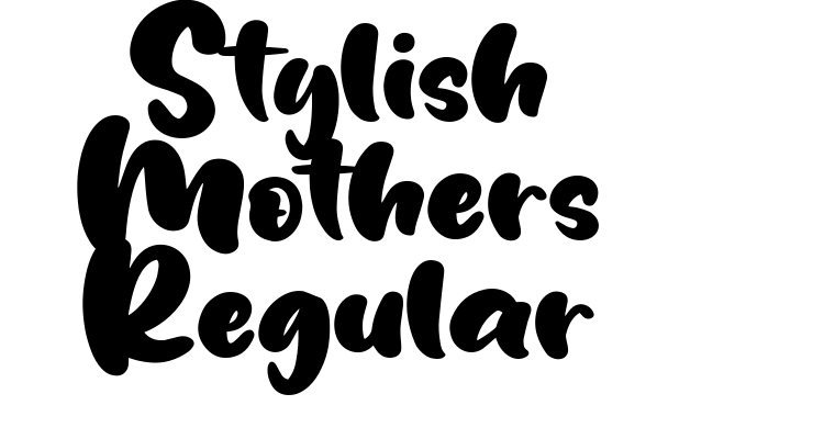 Stylish Mothers Regular Font