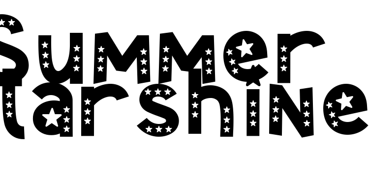 Summer Starshine Font