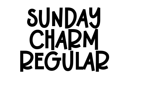 Sunday Charm Regular Font