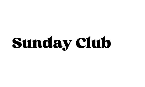 Sunday Club Font