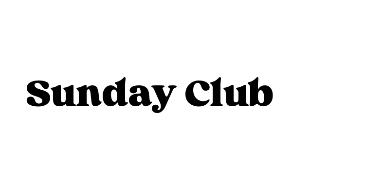 Sunday Club Font