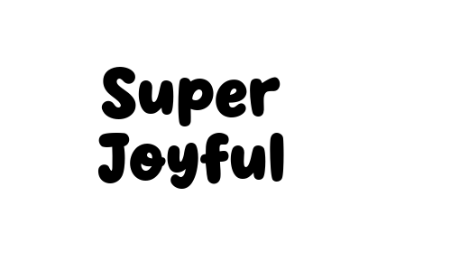 Super Joyful Font