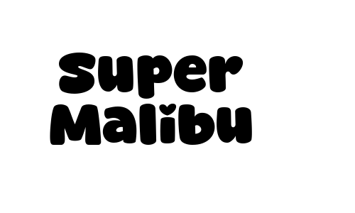 Super Malibu Font