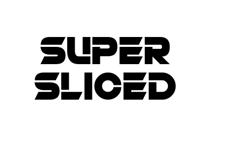 Super Sliced Font