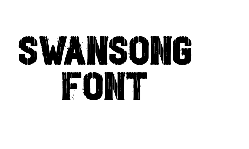 Swansong Font Font