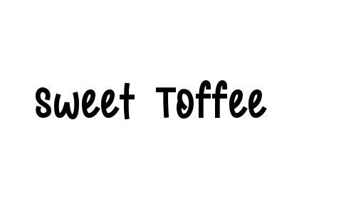 Sweet Toffee Font