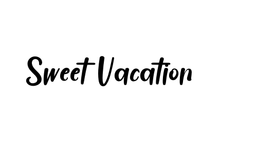 Sweet Vacation Font