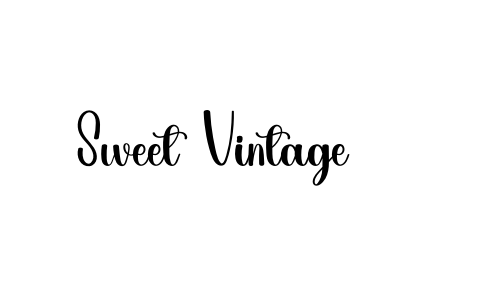 Sweet Vintage Font