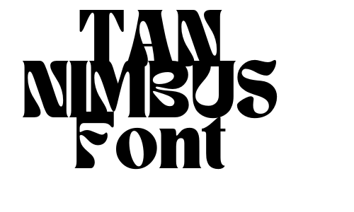 TAN NIMBUS Font Font