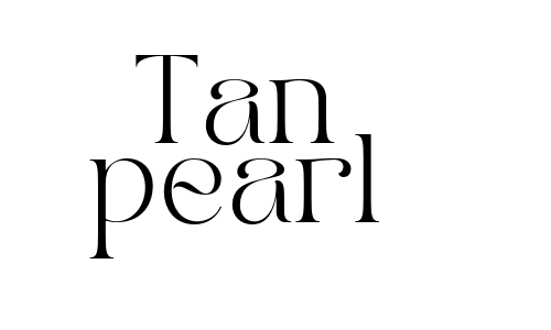 Tan pearl Font