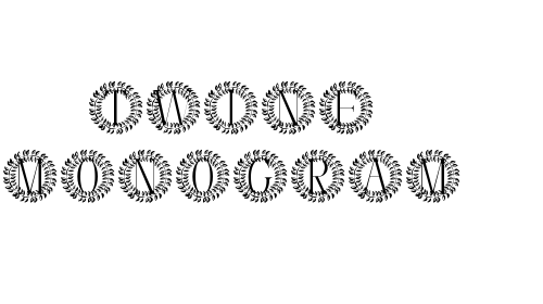 Twine Monogram
