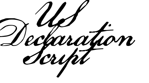 US Declaration Script