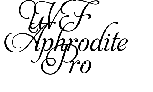 UVF Aphrodite Pro Font
