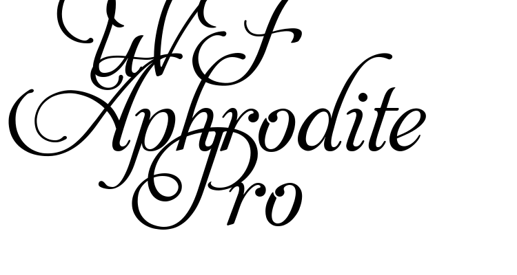 UVF Aphrodite Pro Font