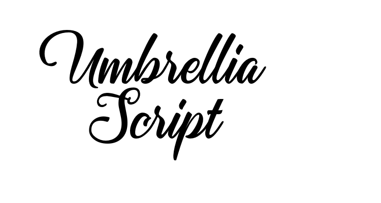 Umbrellia Script Font