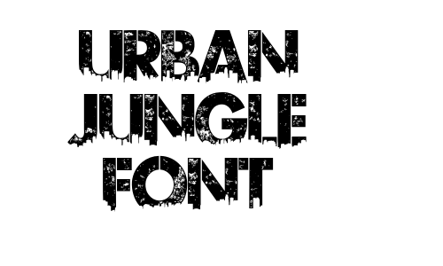 Urban Jungle Font Font