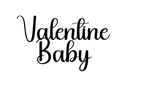 Valentine Baby Font