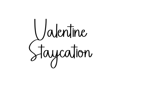 Valentine Staycation Font