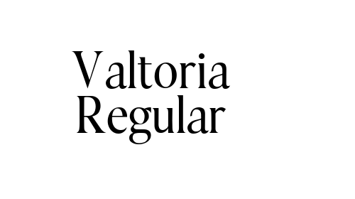 Valtoria Regular
