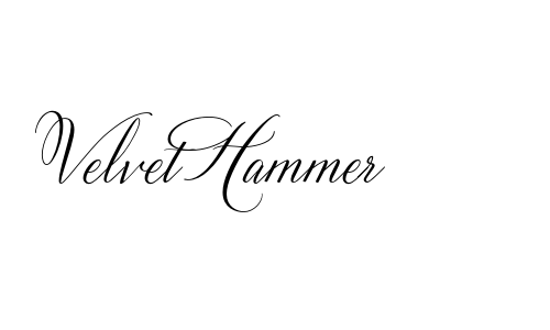 Velvet Hammer Font