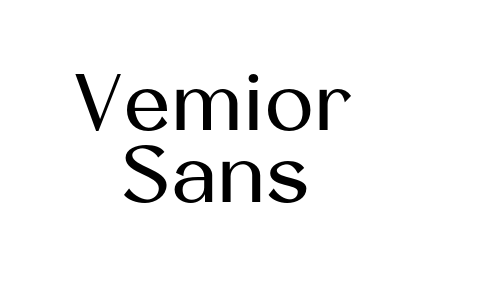 Vemior Sans Font