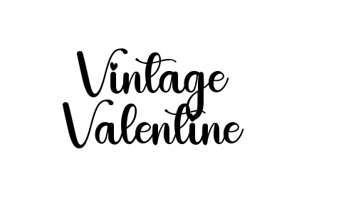 Vintage Valentine Font
