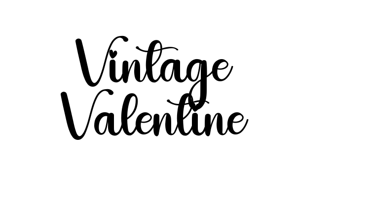 Vintage Valentine Font