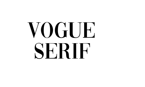 Vogue Serif Font