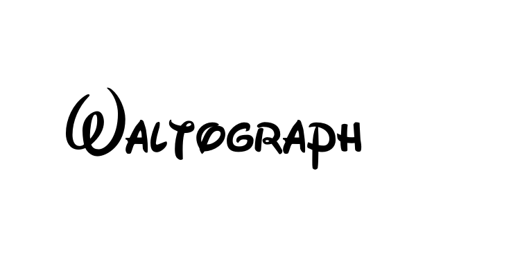 Waltograph Font