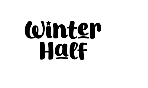 Winter Half Font