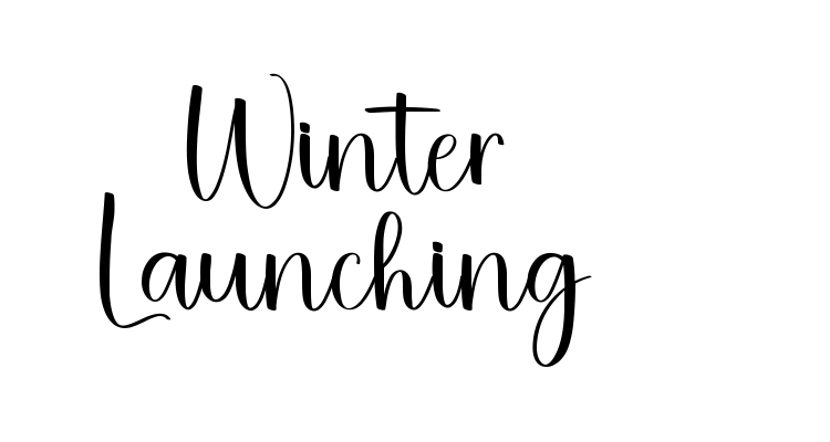 Winter Launching Font