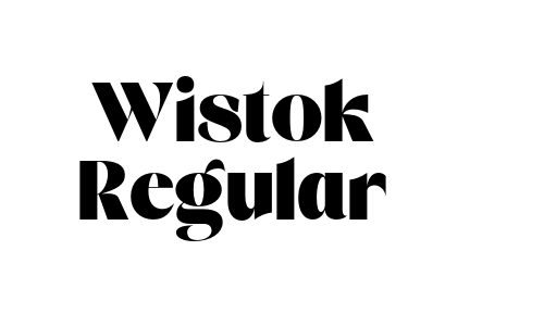 Wistok Regular Font