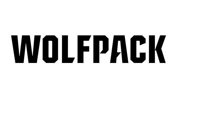 Wolfpack Font