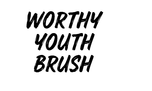 Worthy Youth Brush Font