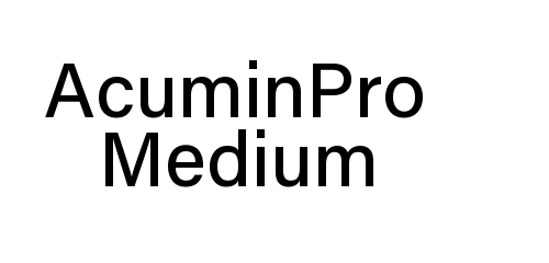 AcuminPro Medium
