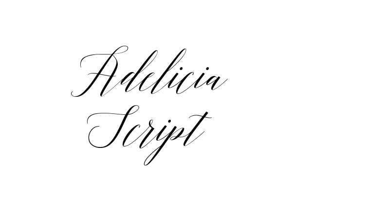 Adelicia Script Font