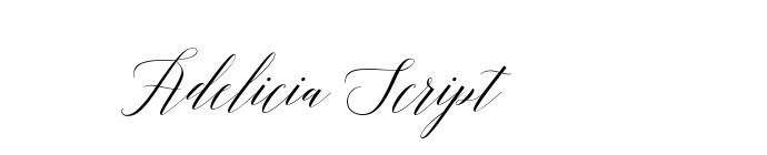 Adelicia Script font download