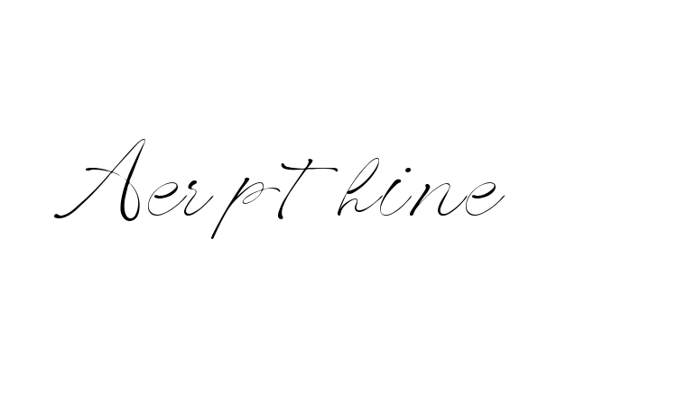Aerpthine Font