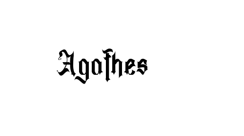 Agathes font
