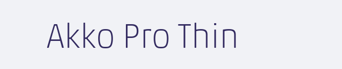 Akko Pro Thin