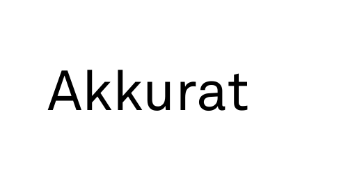 Akkurat font download