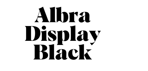 Albra Display Black